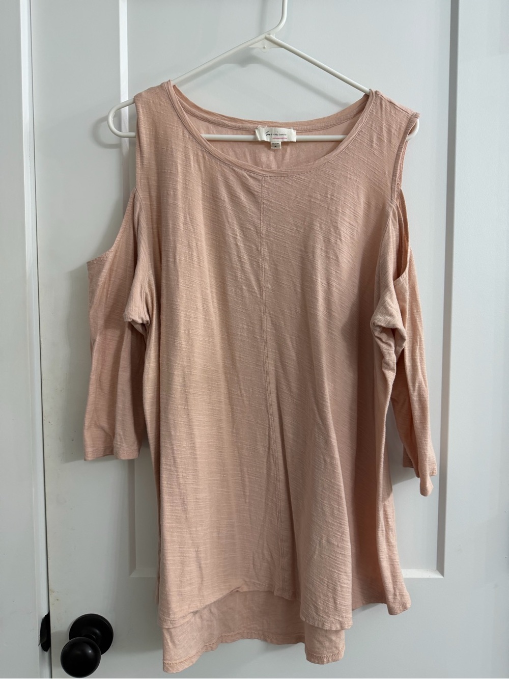 Vince Camuto Blush Cold-Shoulder Tunic